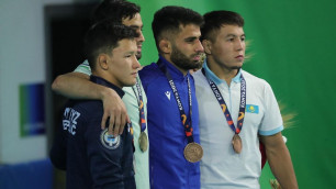 Казахстанские борцы-вольники завоевали три медали на Исламиаде