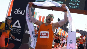 Определился самый быстрый "железный" человек Ironman Kazakhstan