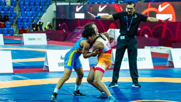 Казахстан выиграл серебро на ЧМ по борьбе
