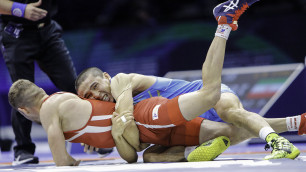 Казахстанец разыграет первую медаль на чемпионате мира по борьбе