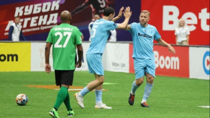 Прямая трансляция матча сборной Казахстана за третье место на Кубке легенд