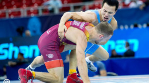 Казахстан выиграл дебютную медаль ЧМ по борьбе