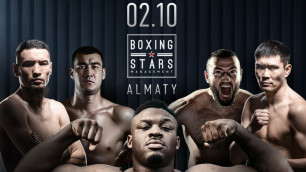 Опубликован постер к вечеру бокса в Алматы