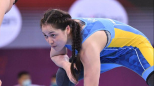 Двукратная чемпионка Азии по борьбе из Казахстана вышла в финал ЧМ