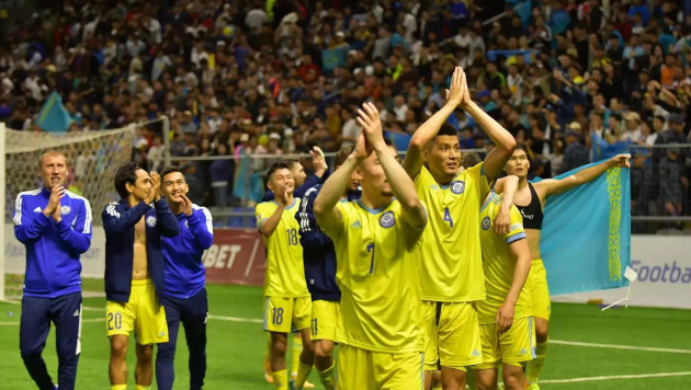 Сборную Казахстана по футболу хотят лишить очков в Лиге наций