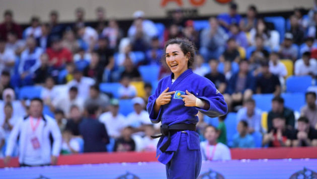 Казахстан выиграл историческую медаль на ЧМ по дзюдо