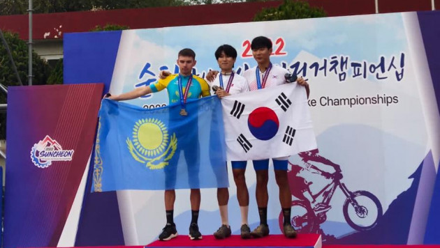 Казахстан завоевал еще одну медаль на чемпионате Азии по маунтинбайку