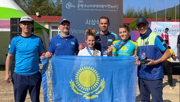 Казахстан завершил чемпионат Азии по маунтинбайку с семью медалями