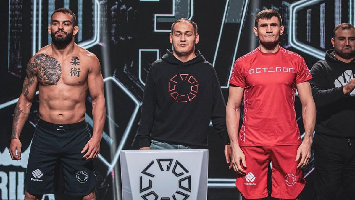 Ветеран MMA из Казахстана избил своего соперника на турнире в Алматы