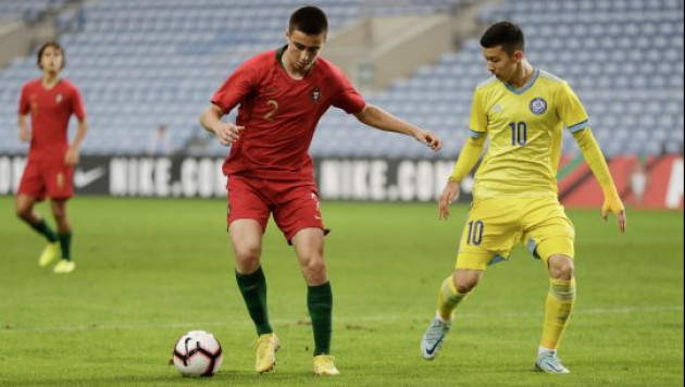 Юношеская сборная Казахстана набрала первое очко в отборе на Евро-2023