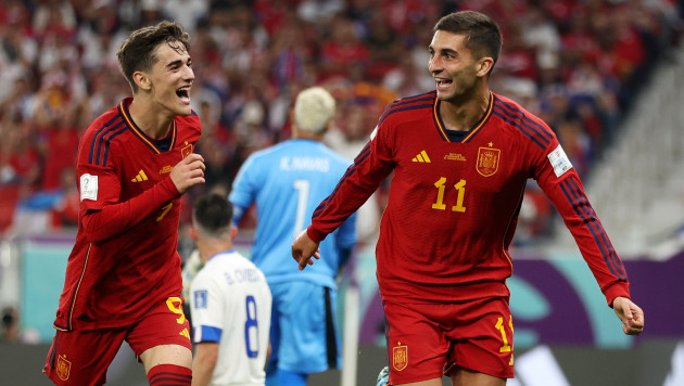Испания стартовала на ЧМ-2022 в Катаре с разгромной победы