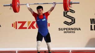 Казахстан остановился в шаге от медали ЧМ по тяжелой атлетике