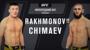 Рахмонов стал первым казахстанцем в игре UFC 4: первые скрины, характеристики бойца и сравнение с Чимаевым