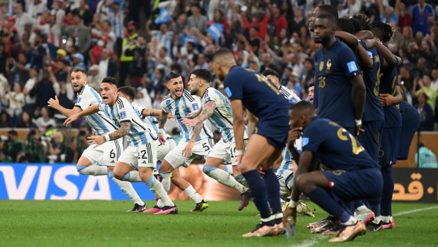Сборная Аргентины по футболу вошла в историю