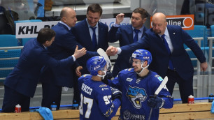 КХЛ отметила победную серию "Барыса" перед матчем с "Авангардом"