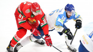 В "Барысе" сделали сообщение о хоккеисте сборной Казахстана