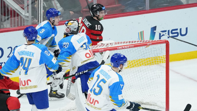 Сборная Казахстана по хоккею после разгромной победы завоевала бронзу Универсиады-2023