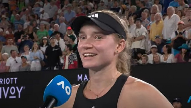 Елена Рыбакина разобрала свою историческую победу на Australian Open