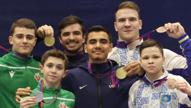 Казахстан взял медаль на Кубке мира по спортивной акробатике