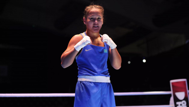 Чемпионка Азии из Казахстана стартовала с победы на ЧМ-2023 по боксу