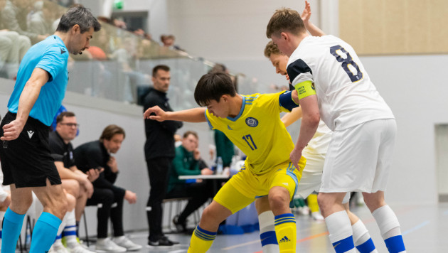 Казахстан стартовал с поражения в отборе на Евро-2023 по футзалу
