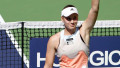 Видео победного матча Елены Рыбакиной в 1/4 финала Miami Open