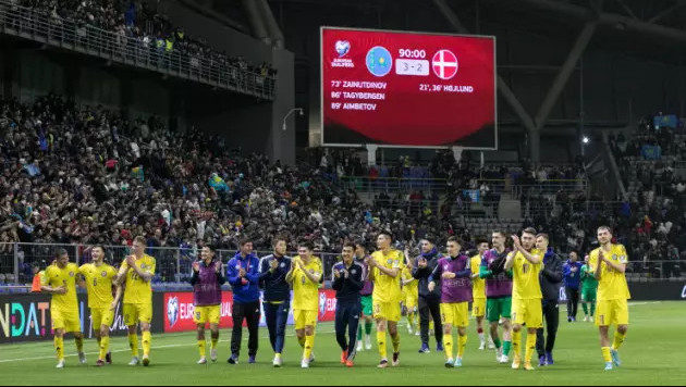 В ESPN оценили шансы Казахстана на выход из группы отбора Евро-2024 после сенсации с Данией