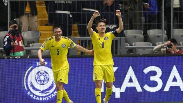 УЕФА номинировал гол капитана сборной Казахстана в ворота Дании