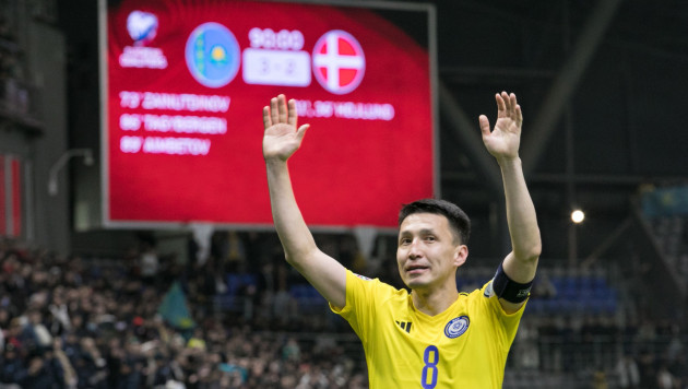 Адиев отреагировал на сумасшедший гол капитана сборной Казахстана в ворота Дании