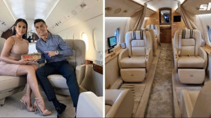 Разонравился: Роналду и его девушка продают самолет за 20 миллионов евро