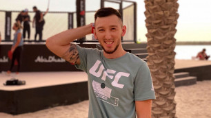 Топовый боец UFC оценил менеджера из Казахстана