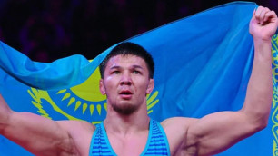Казахстанский борец победил олимпийского призера из Узбекистана и принес стране пятое золото ЧА