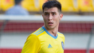23-летний нападающий из Казахстана сыграл матч за команду европейского чемпионата