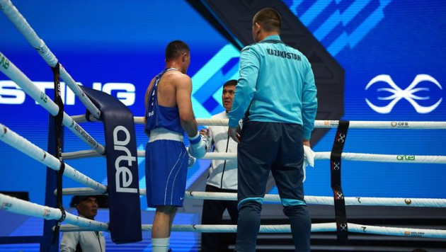 Видео полного боя с победой казахстанца на ЧМ-2023 по боксу