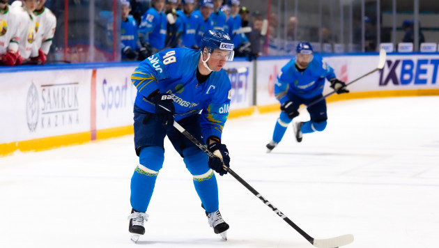 Сборная Казахстана прибыла на ЧМ-2023 по хоккею и представила состав