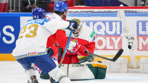 В Канаде отметили игрока сборной Казахстана перед матчем ЧМ-2023 по хоккею