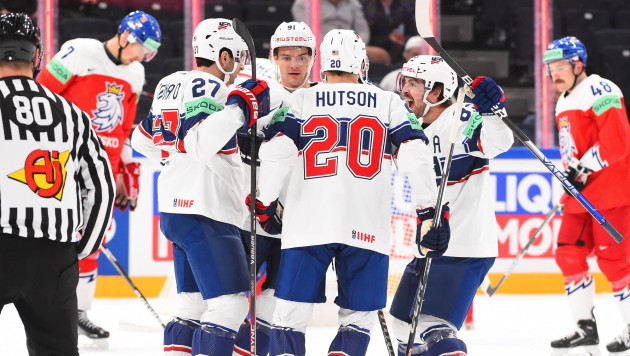 Сборные США и Чехии выявили полуфиналиста ЧМ-2023 по хоккею
