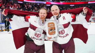 Сборную Латвии намерены премировать после исторического успеха на ЧМ-2023 по хоккею