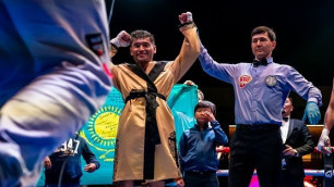 Казахстанский боксер с поясом от WBA узнал сроки следующего боя