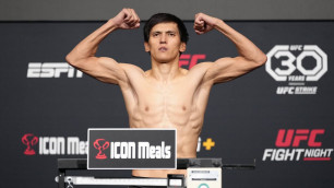 Казахстанский боец сделал вес перед дебютом в UFC