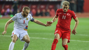 Футболисты "Астаны" помогли своей сборной отобрать очки у Турции
