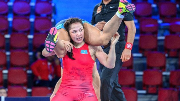 Казахстан выиграл медаль на ЧМ-2023 по борьбе