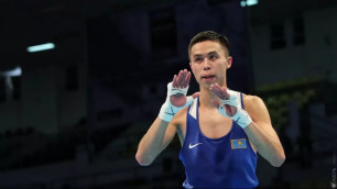 Лидер сборной Казахстана по боксу уверенно стартовал на Азиаде
