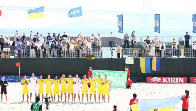 Сборная Украины по пляжному футболу не сыграет на ЧМ в ОАЭ