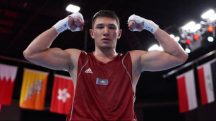 Казахстан нокаутом завоевал первую медаль в боксе на Азиаде