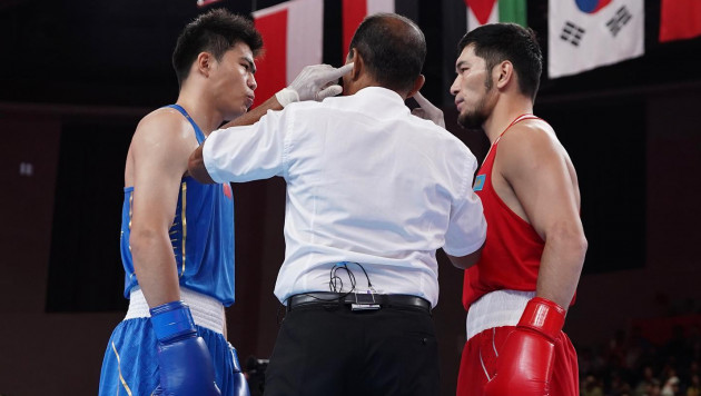 Нокдауном и поражением для Казахстана закончился ремейк финала ЧМ по боксу