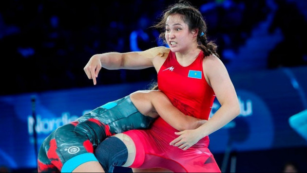 Казахстанка вышла в финал Азиады по женской борьбе