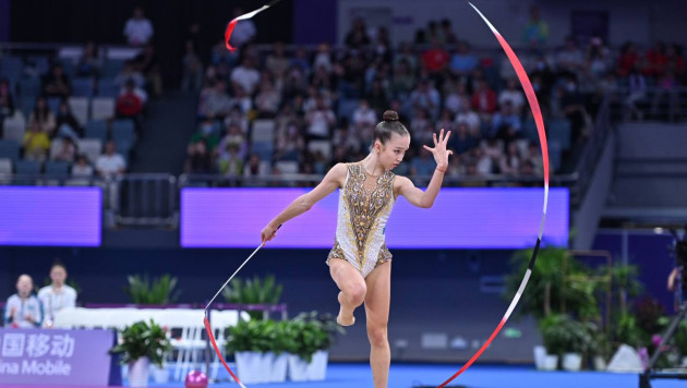 Казахстанские гимнастки завоевали серебро Азиады