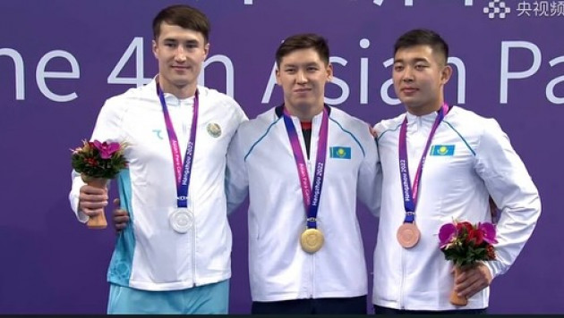 Казахстан в борьбе с Узбекистаном завоевал пятое золото Азиатских Параигр
