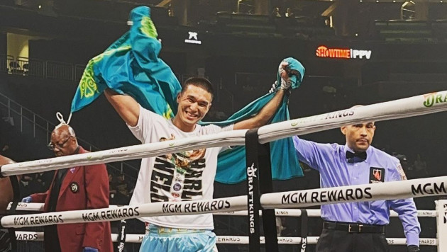 WBA наградила казахстанского боксера за победу нокаутом